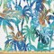 Ambesonne Palm Leaf Fabric by The Yard, Tropical Summer Print with Palm Abstract Nature Pattern Fantasy Dream, Decorative Fabric for Upholstery and Home Accents, 1 Yard, Mint Green